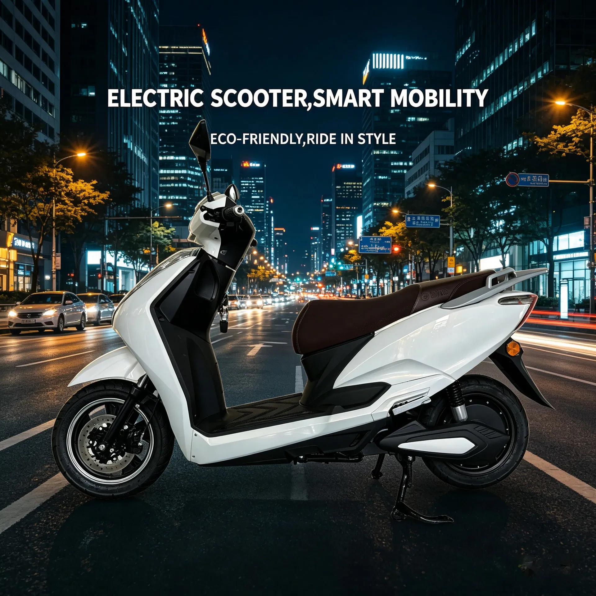 Motocicleta eléctrica diseñada para respaldar flotas flexibles e inteligentes