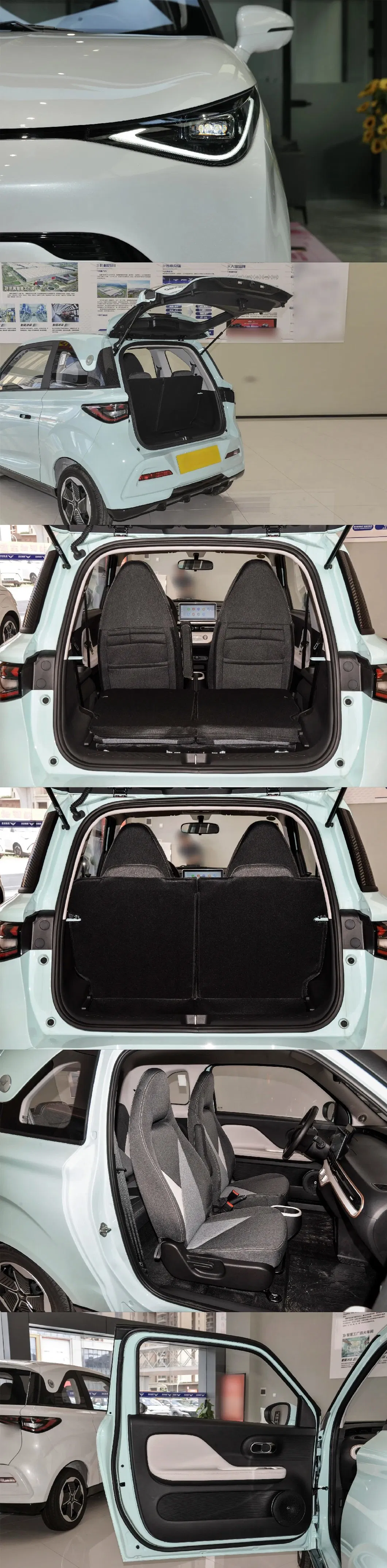 Coche eléctrico compacto Kaiyi vehículo de movilidad urbana mini SUV barato de China