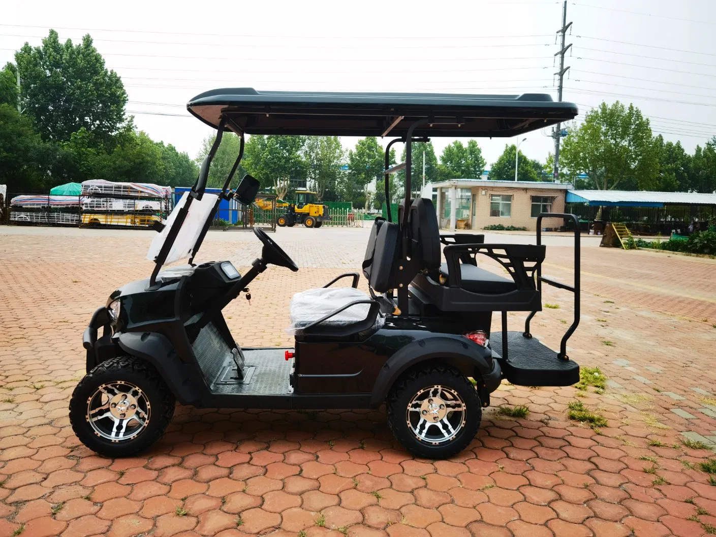 Vehículo Eléctrico de Golf Ligero 2+2 para Movilidad Suave y Silenciosa en Áreas