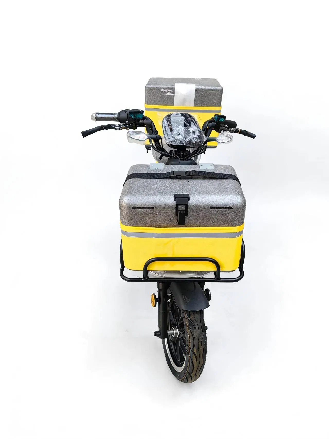 Scooter Eléctrico para Commuters 5000W, Doble Asiento, Rack Reforzado, Alta Capacidad de Carga Gestión de Flota Scooter Eléctrico