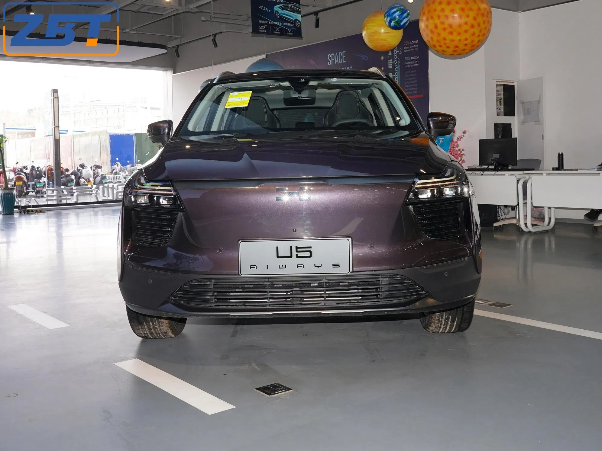 Precio Barato Verde EV 5 Puertas 5 Asientos Coches Eléctricos Privados de Largo Alcance Taxi SUV Automóviles con Batería de Litio Terciaria