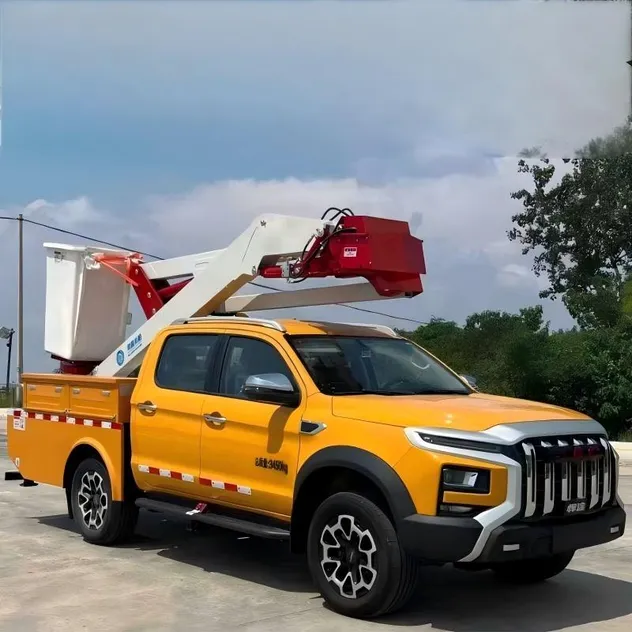 Canasta de plataforma de trabajo aérea aislada Cladder Lift para trabajar en altura en venta