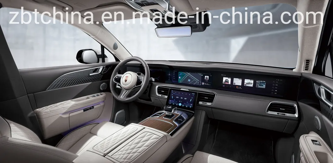 Interior delantero FAW HONG QI E-HS9