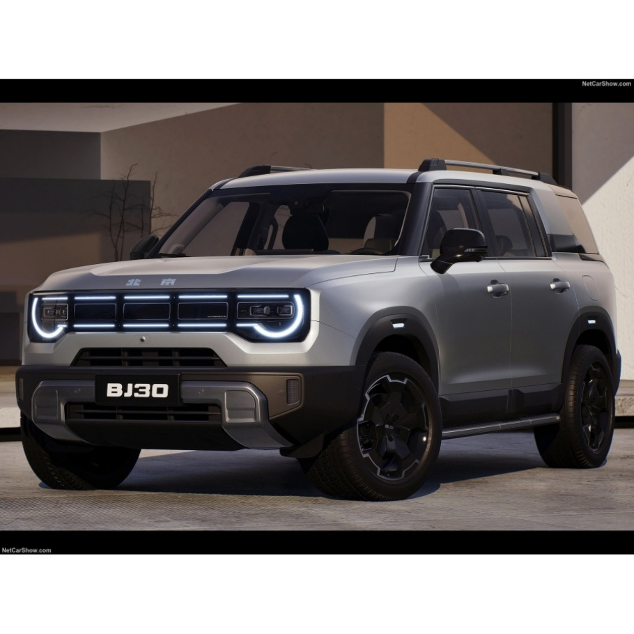 Coche compacto eléctrico inteligente y autónomo Baic Bj30 para compras y viajes