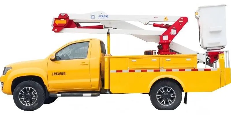 Canasta de plataforma de trabajo aérea aislada Cladder Lift para trabajar en altura en venta