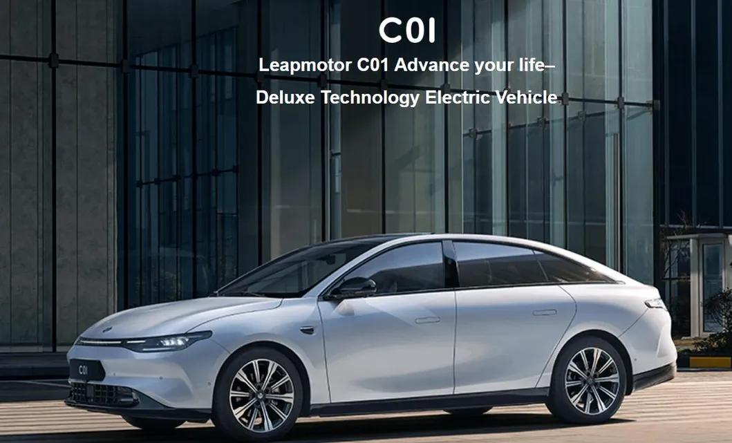 Venta Caliente Nuevo Energía EV Leapmotor C01 Coche Eléctrico Nuevo Sedán 2025 Autonomía 630km