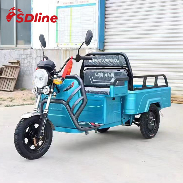 Rikshaw eléctrico de tres ruedas de largo alcance 3-Wheel para uso comercial de taxi