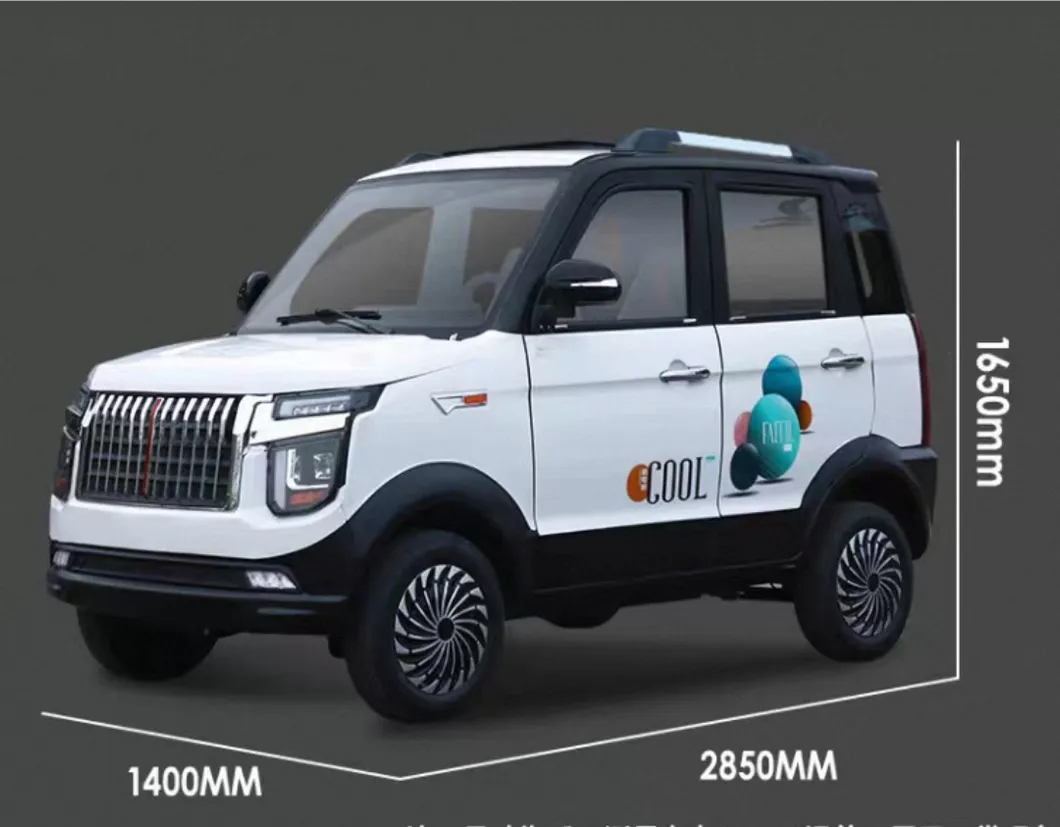 Coche Eléctrico Mini de Lujo para Adultos de Cuatro Asientos y Gran Espacio 60V 4-Wheel