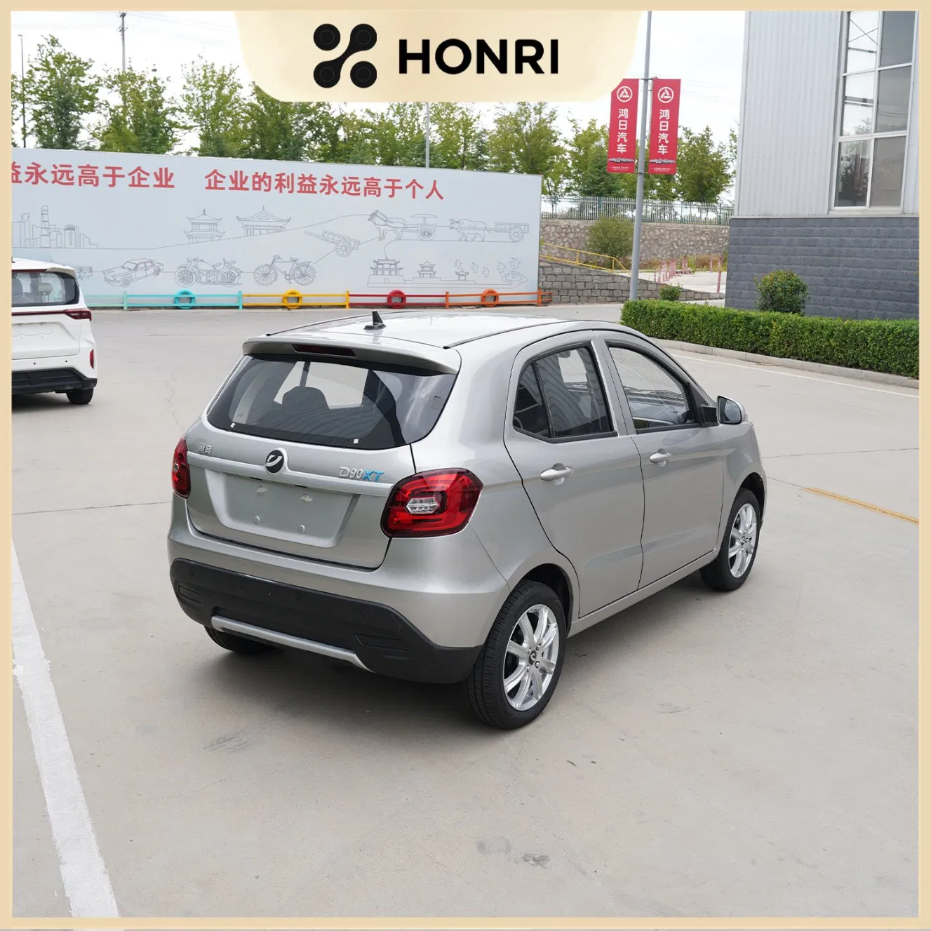 Honri D90 Coche Mini EV de Larga Duración de Batería Automóvil Coche Eléctrico Mini 5 Puerta 4 Asiento Desde China Coche Mini