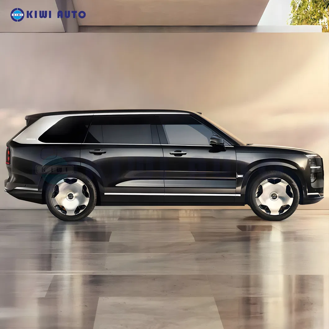 SUV eléctrico de lujo vista lateral