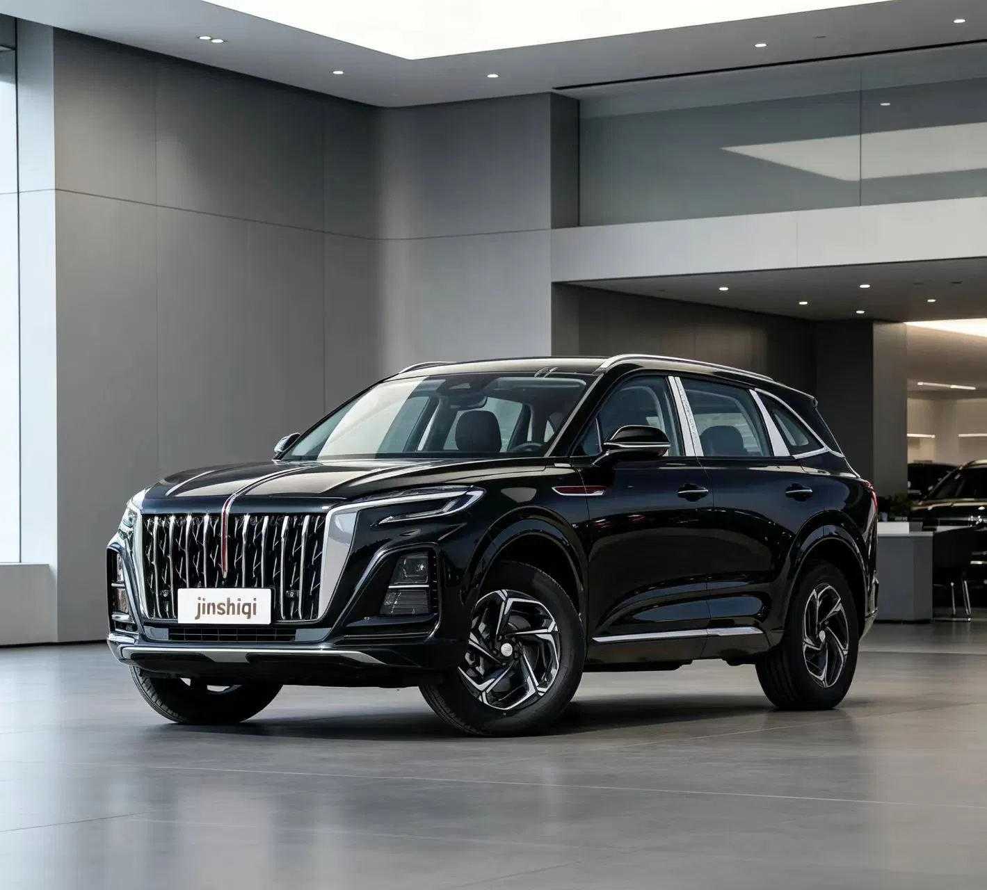 Nuevo Contenedor Electromagnético Hong Qi Coche Eléctrico de Baja Velocidad
