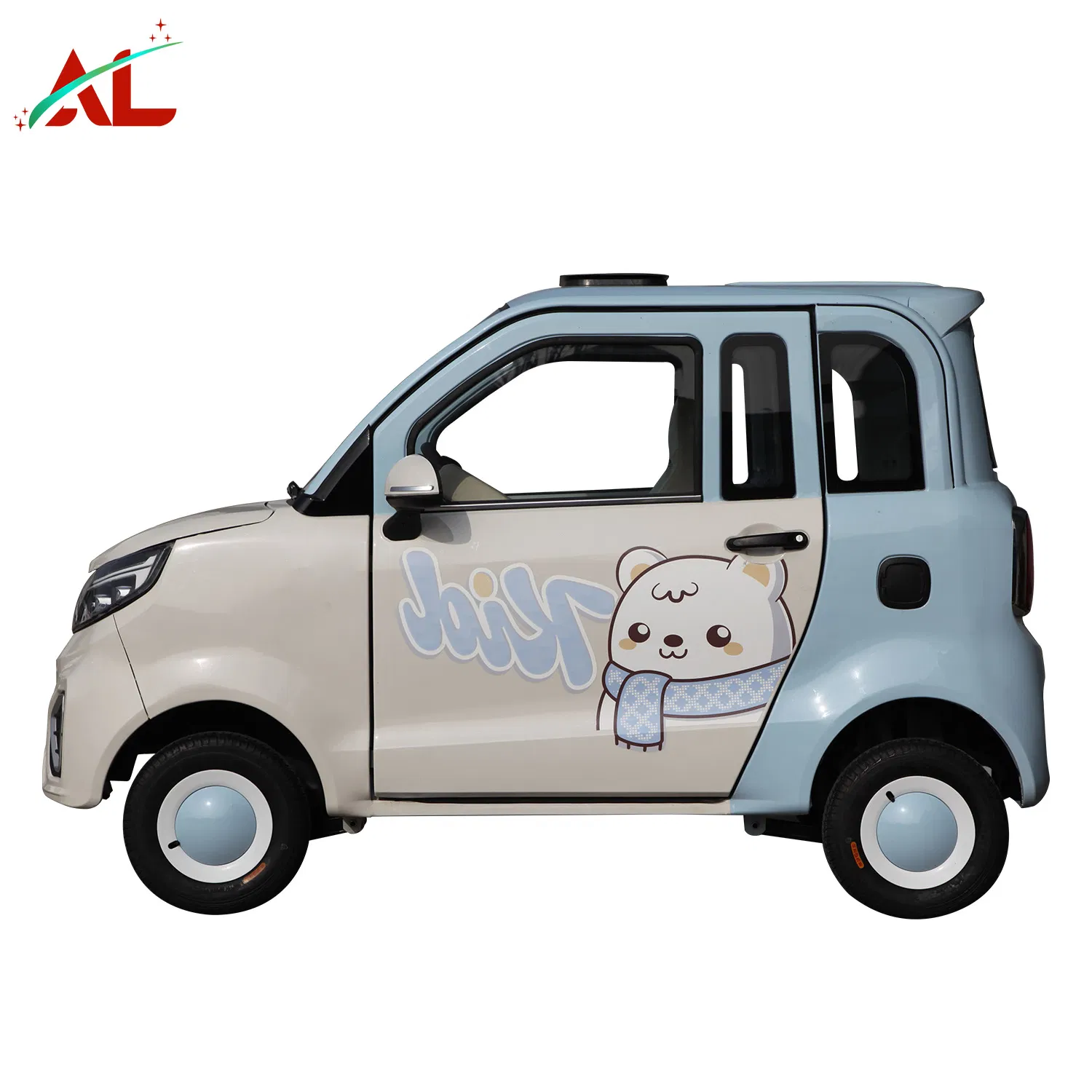 Nuevo Mini Coche Eléctrico con 4 Asiento Taxi Tuktuk para Pasajeros
