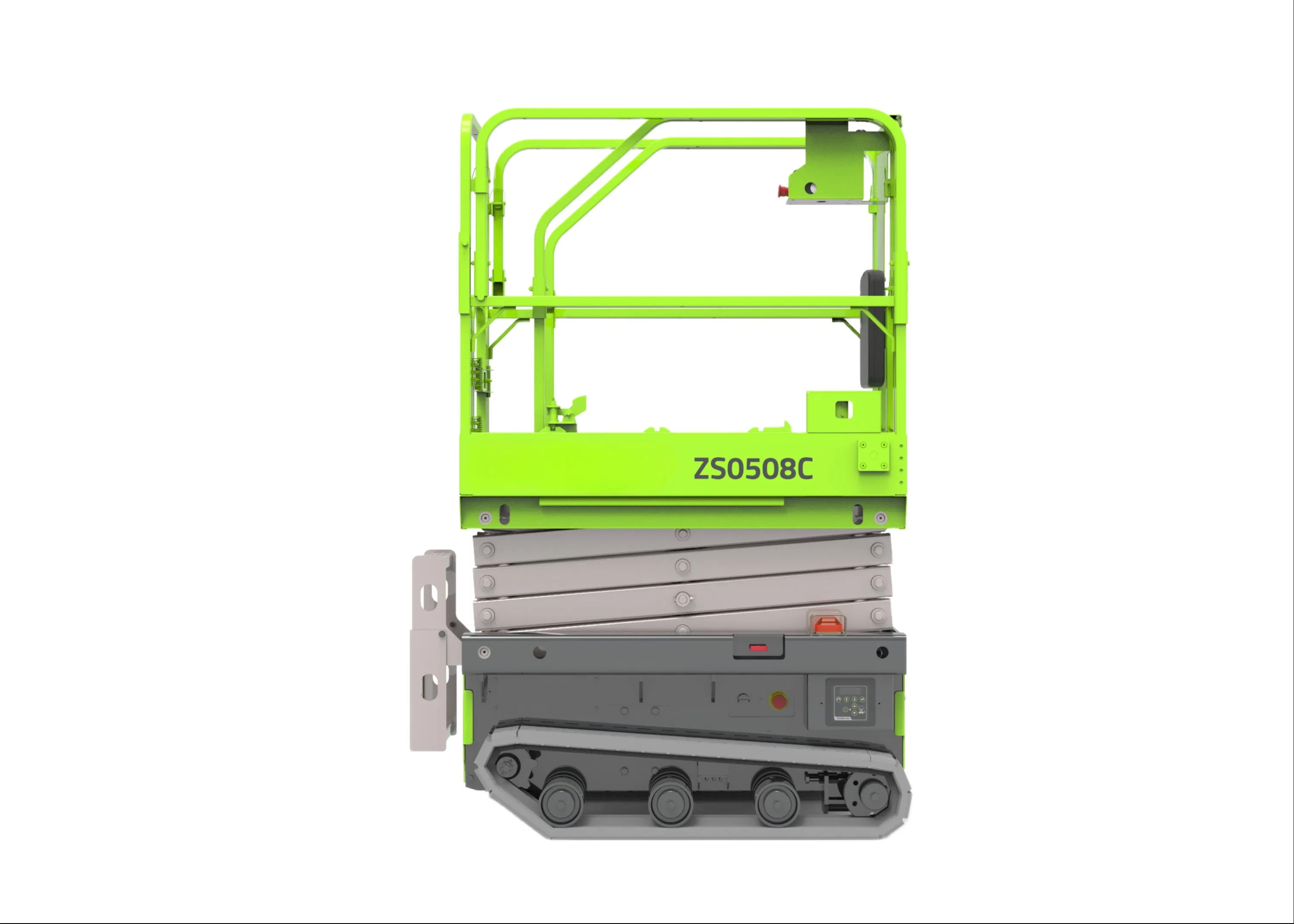Plataforma de Crawler Compacta Elevadora de Tijera Eléctrica a Batería Zoomlion 6.5m