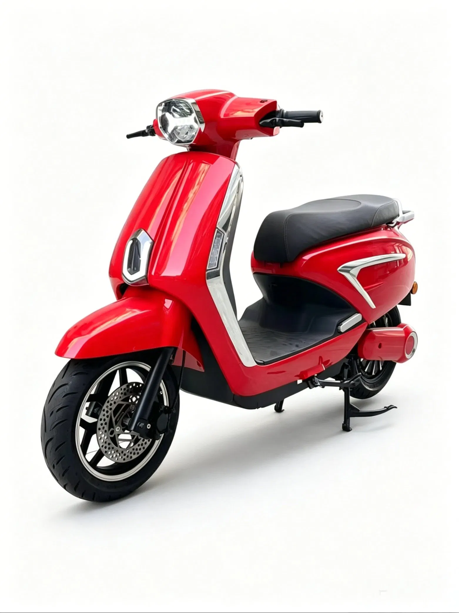 Scooter Eléctrico EEC Coc 72V, Frenado CBS, L3e Aprobado, Bicicleta Urbana EV para Desplazamientos en Flota Moped Eléctrico