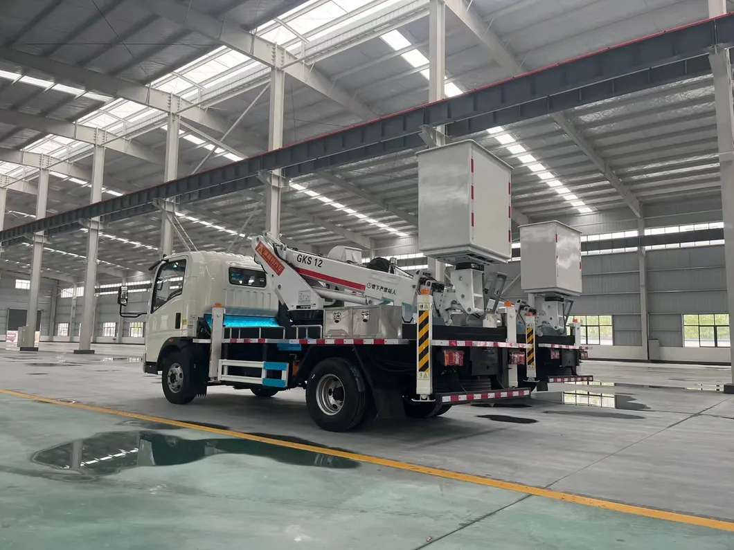 13.5m Plataforma de trabajo aéreo montada en camión Jmc Live