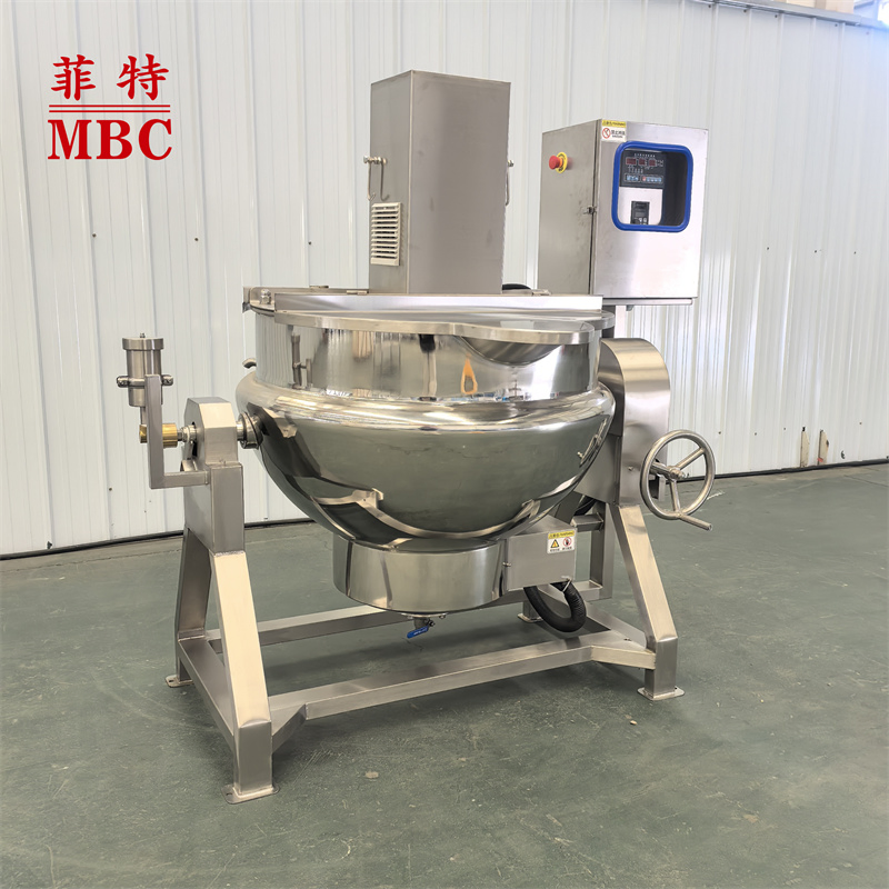 MBC OEM /ODM Customized Food Fruits Vegetable Sauces Milk Soup cooking mixing jacketed kettle / cooker / pans