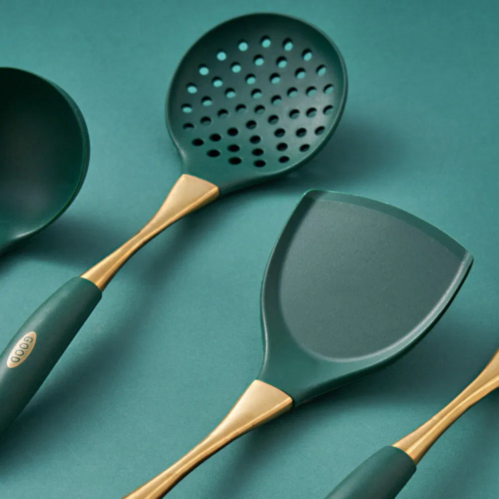 Wear-Resistant Easy Store Yj-200 Silicone Cook Ware Set for Dessert Shop