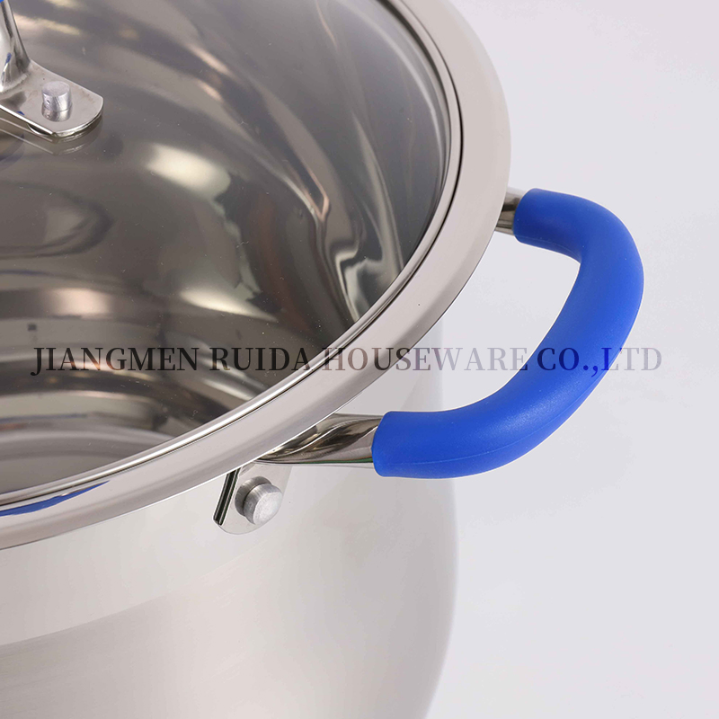 Stockpot Custom Kitchen Ware Stainless Steel Cookware Stock Pot