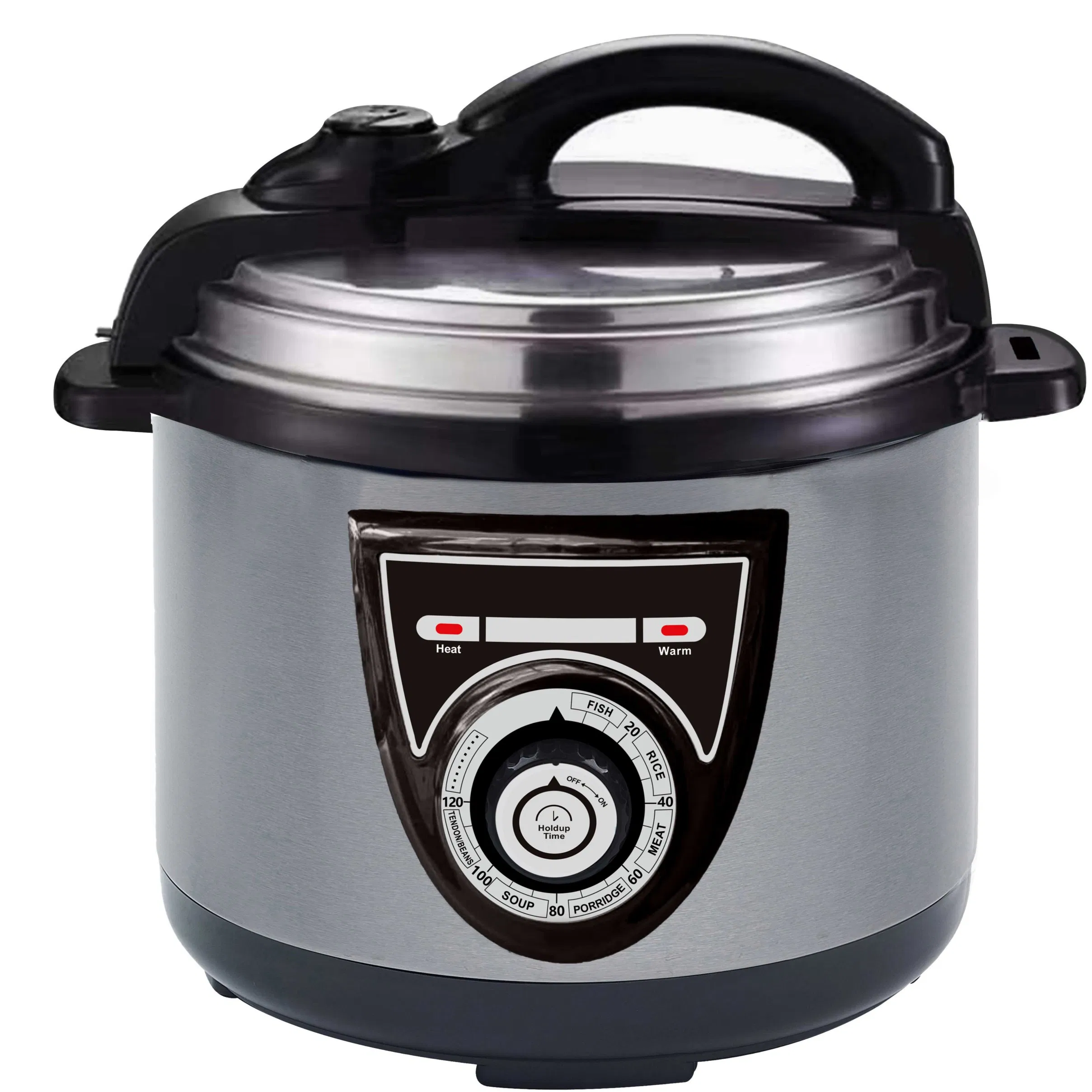 User Centric Electric Pressure Cooker with Ergonomic Handles and Lightweight Design
