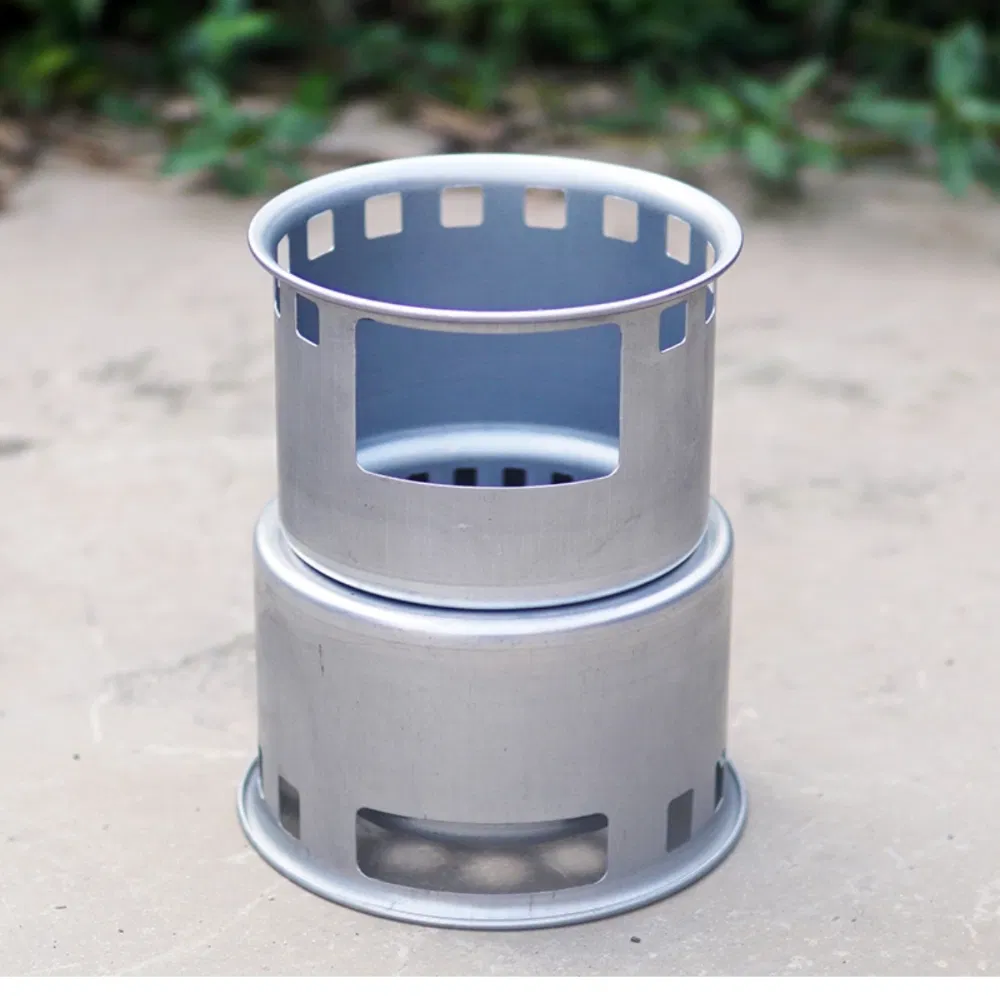 Outdoor Stainless Steel Portable Lightweight Camping Grill Gas Stove Wyz21523