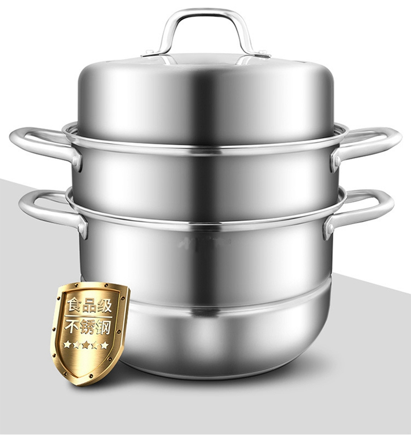 Cookware Set Food Grade 304 Stainless Steel Steamer