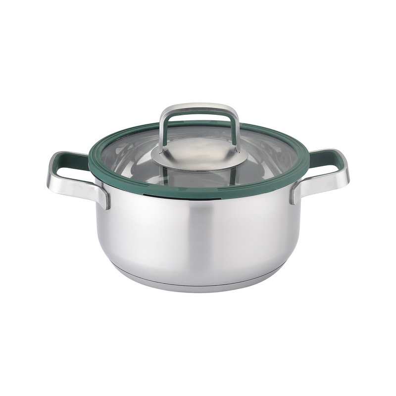 High-Quality 10-Piece Stainless Steel Cookware with Ergonomic Handles