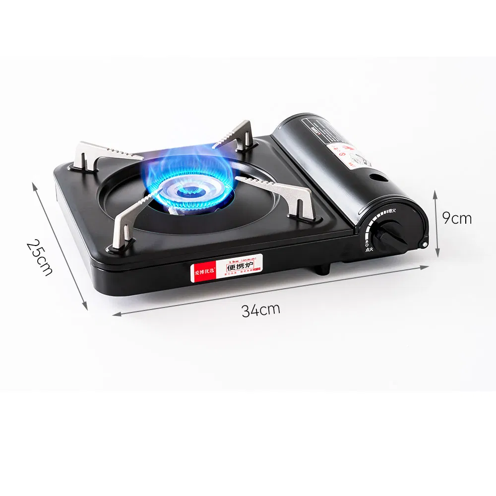 Lightweight Stainless Steel Portable Gas Stove Easy Outdoor Kitchen Cooking