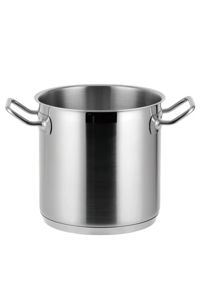 Heavy-Duty Stainless Steel Stock Pot Popular Cookware Equipment