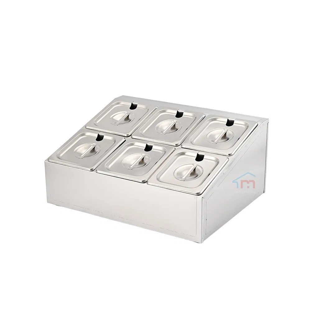 Xiangsheng Buffet Equipment Stainless Steel Gastronomy Gn Pan Holder Food Container