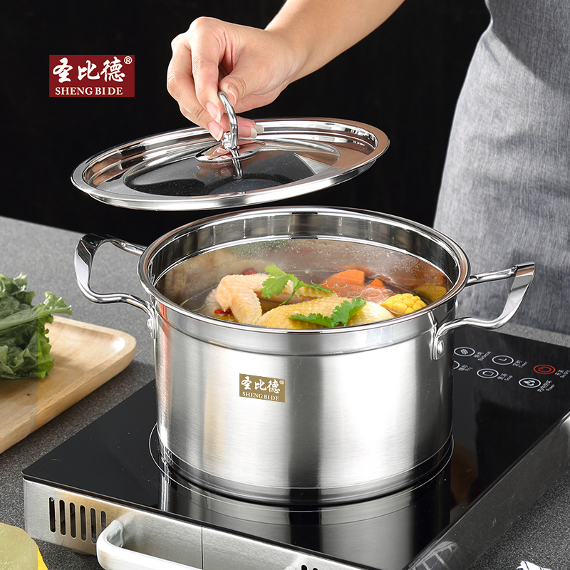 Good Stainless Steel Universal Stove Fast Heating Non-Stick Steamer 3 Sets