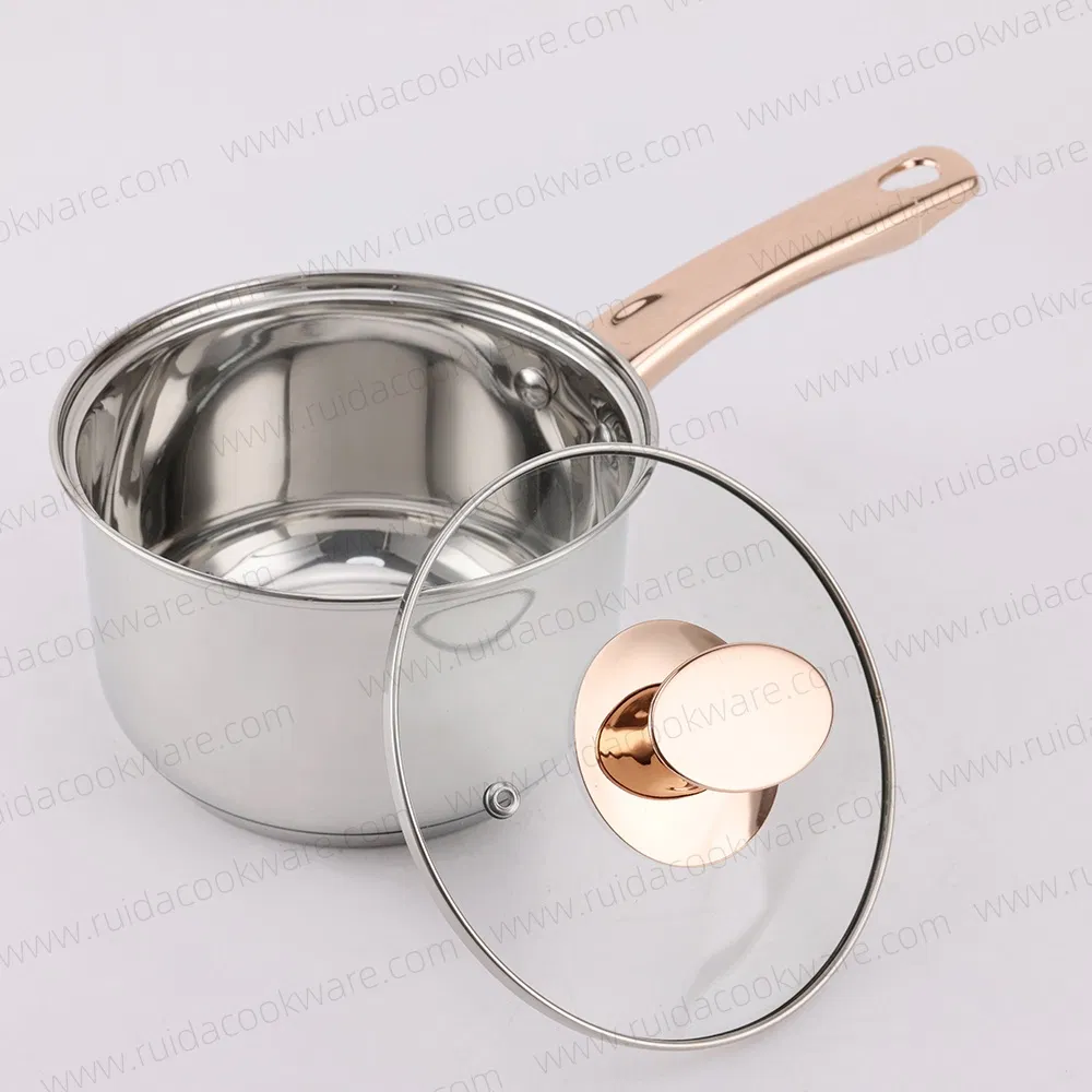 OEM Stainless Steel Cookware Sauce Pan Pot Saucepan