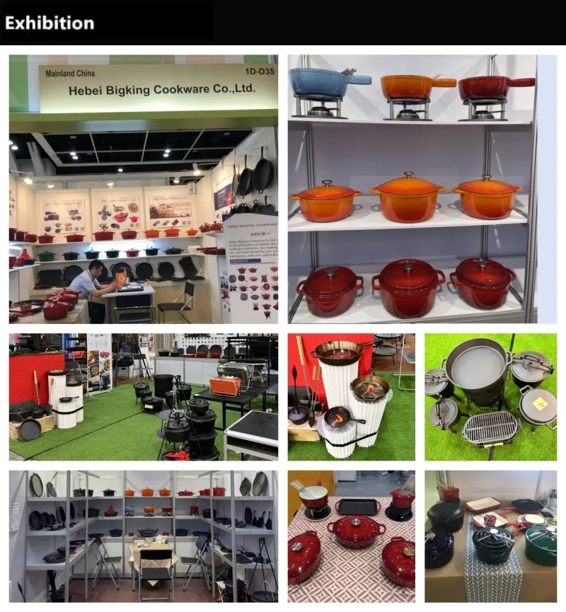 Enameled Cast Iron Packaging Display