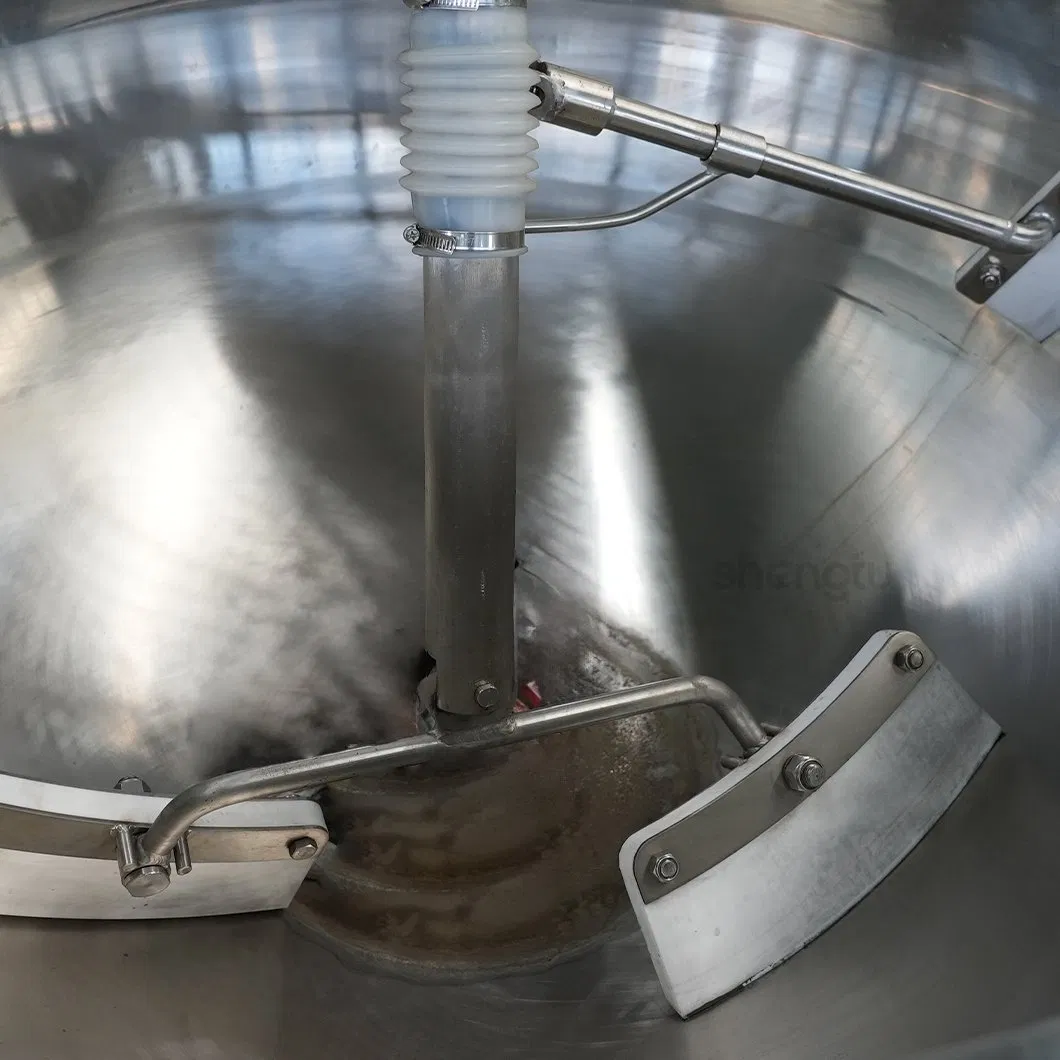 Commercial Stainless Steel High Efficiency Auto Planetary Food Processing Stir Wok