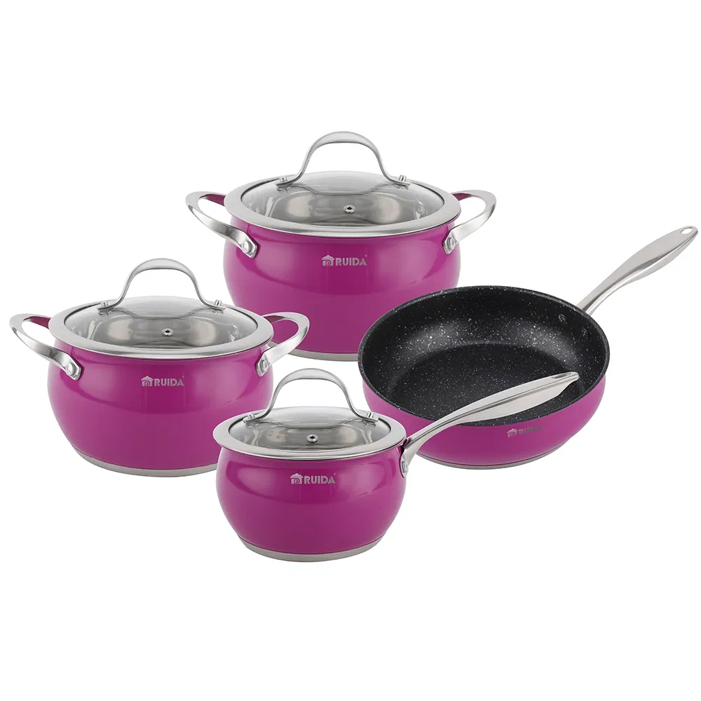 Professional Ollas Stainless Steel Sauce Pan Kitchen Cookware Saucepan