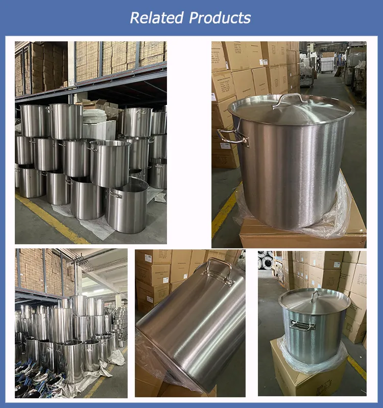 Stainless Steel Stock Pot View 6