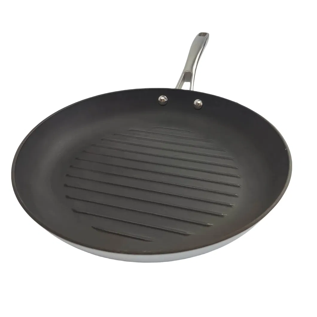 Lightweight Iron Grill Frying Pan 3