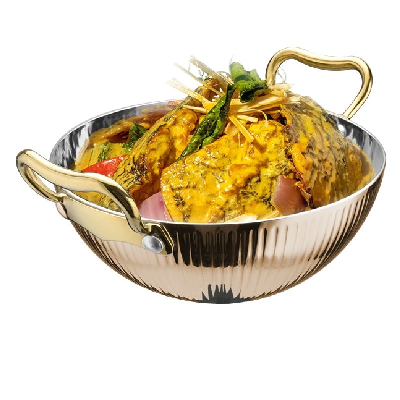 Factory Stainless Steel 3-Ply Copper Casserole Pot Saucepan Oval Cookware