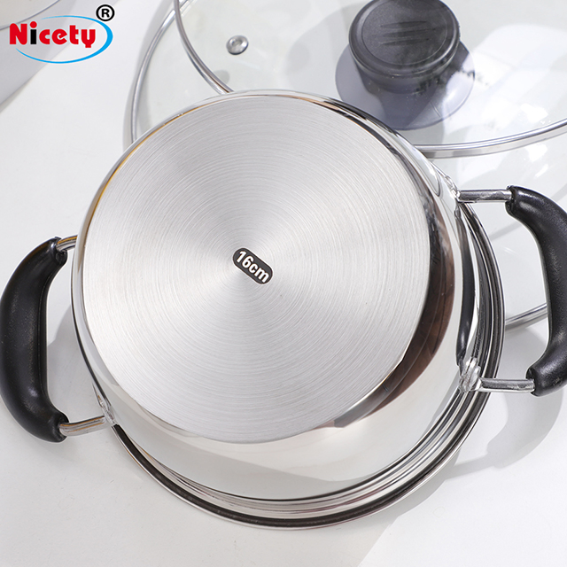 with Lid Dishwasher Safe Cooking Pot for Home Use and Restaurant Material Stainless Steel Pot Soup Pots