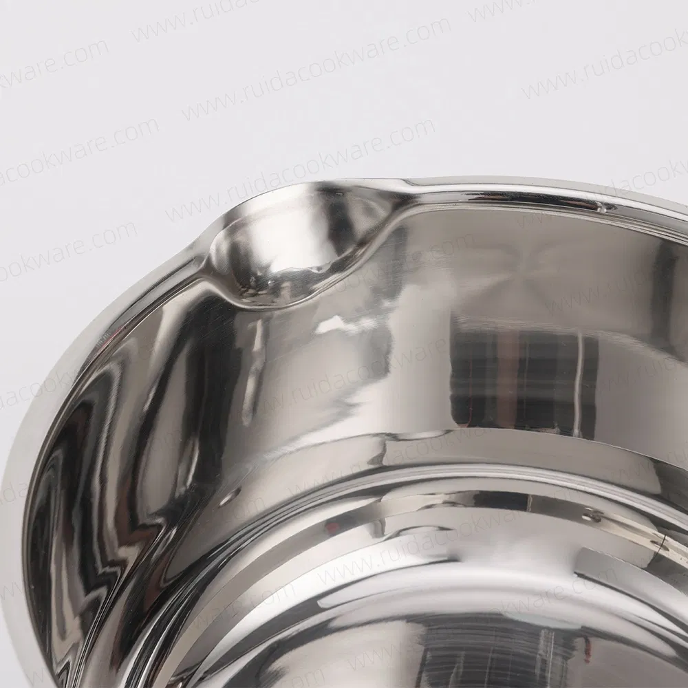 New Design Kitchen Utensils Stainless Steel Cookware Sets Saucepan Milk Pot Sauce Pans