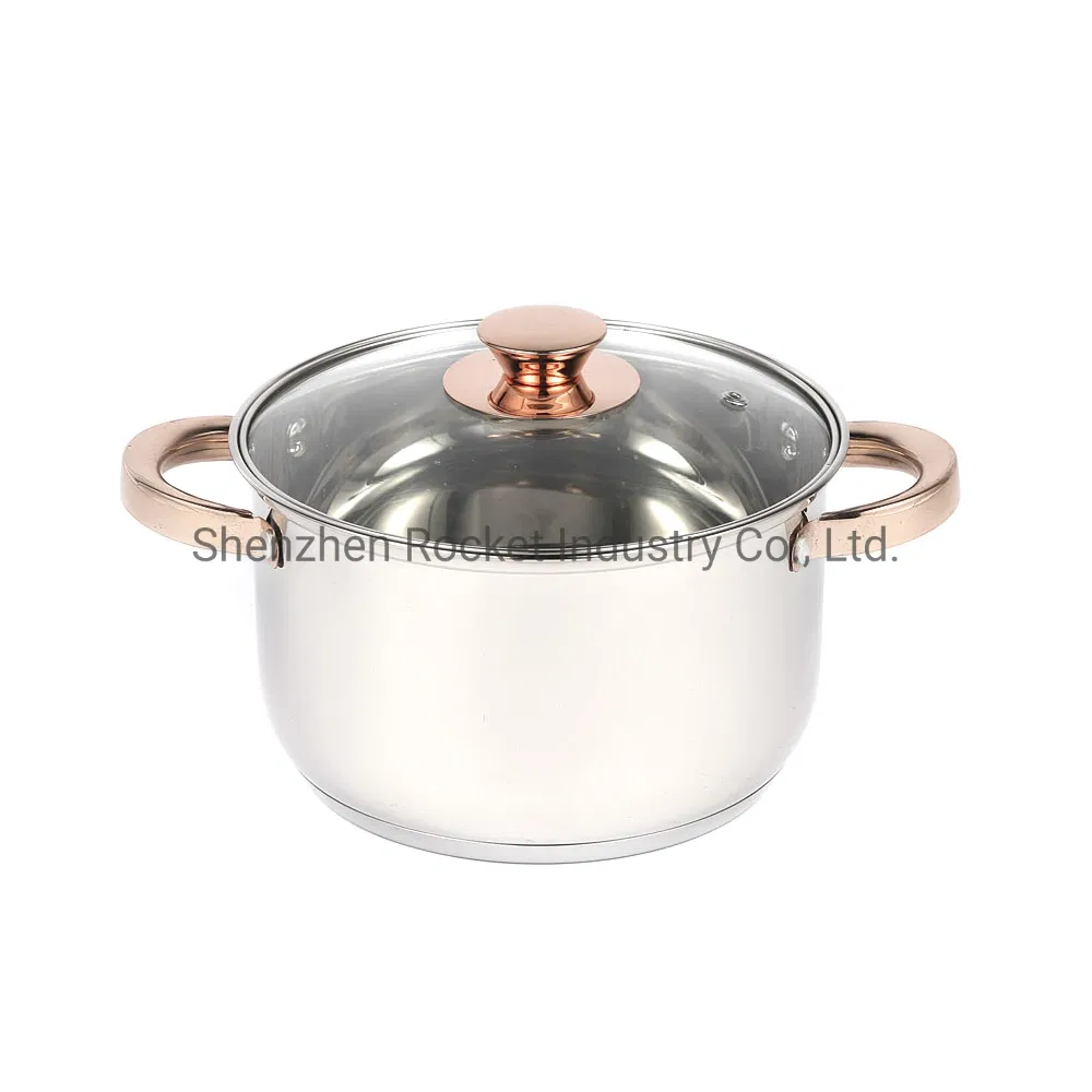 Kitchen Cookware Set Cookware Sets Stainless Steel Sooking Pots Induction Cooker Steel Cooking Pot Cookware