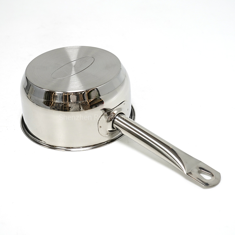 Milk Cooking Pots Steel Handle Kitchen Stainless Steel Saucepan Set
