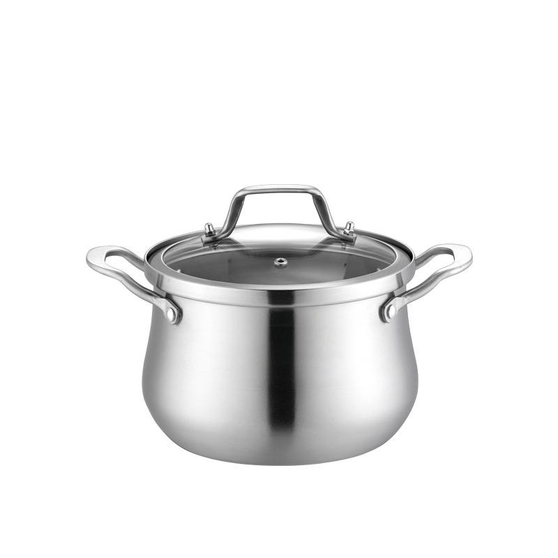 Wholesale Housewares Stainless Steel Saucepan with Lid for Catering Use