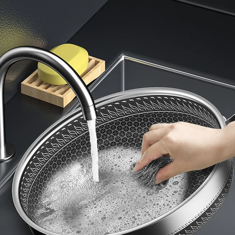 Stainless Steel Frying Pan 9