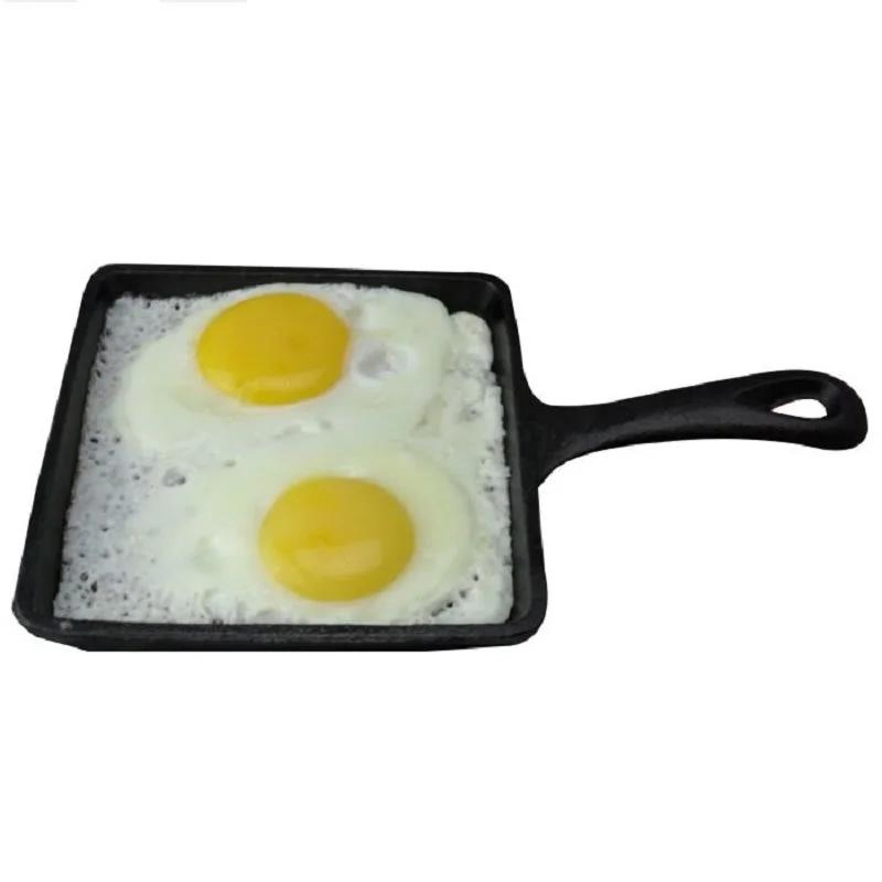 Frying Pan Stainless Steel Pan Induction Non-Stick Fry Non Stick Egg Omelet Steak Kitchen Handle Nonstick Frying Pan