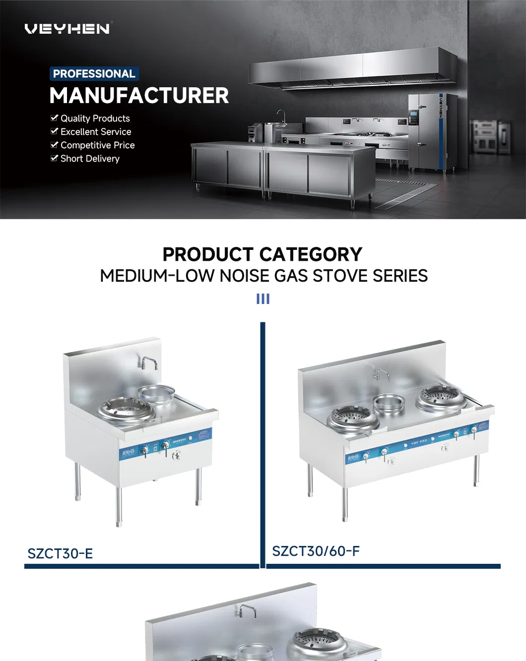 Industrial Gas Stove View 1