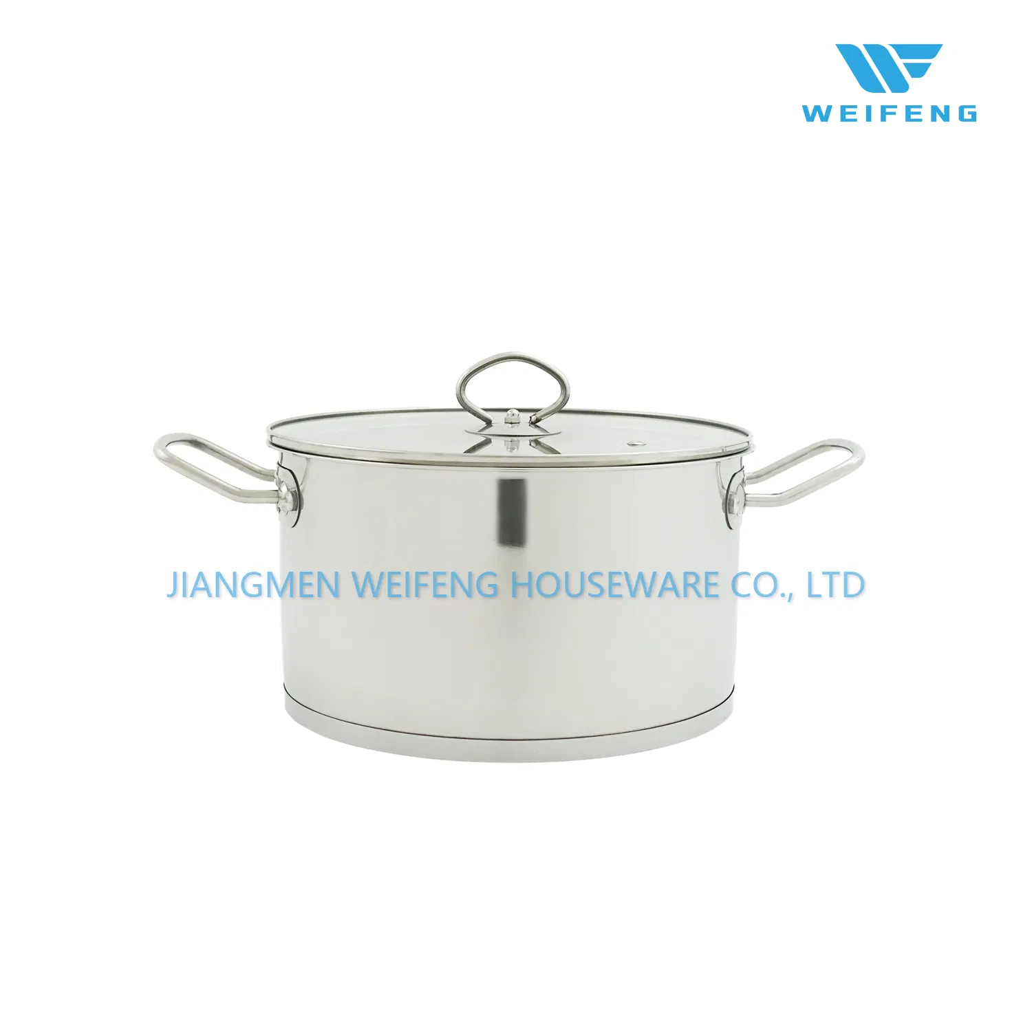 6PCS Home Appliance Straight Body Stainless Steel Cookware Used on Induction Cooker