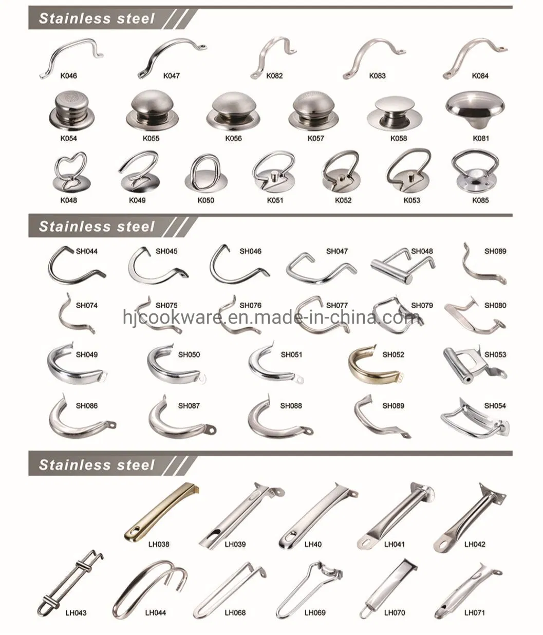 Cooker Induction 7PCS Stainless Steel Cookware Saucepan Frying Pan with Lid