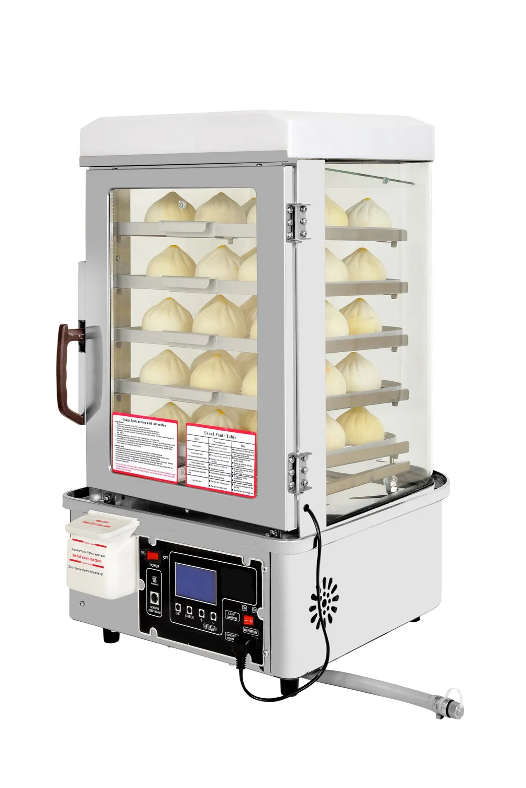 Vertical Steamer Unit