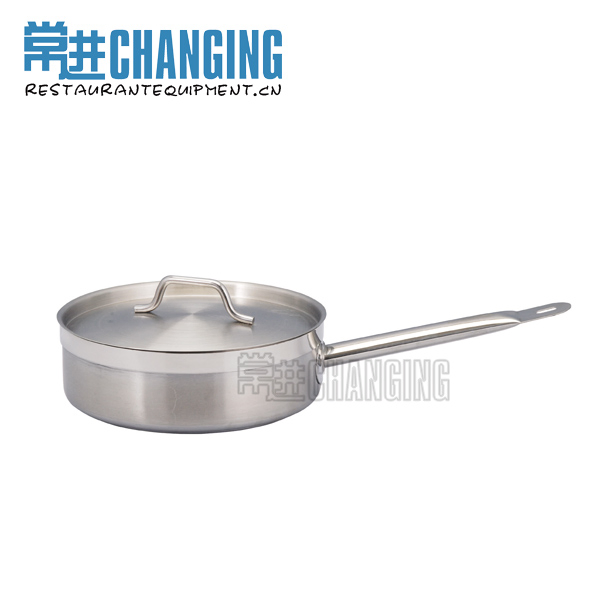 20cm New Style Stainless Steel Saucepan with Single Handle (SSA-200)