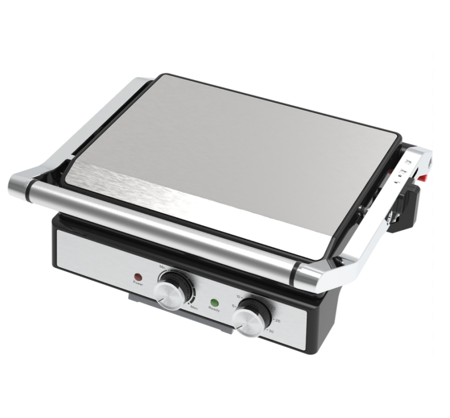 Electric Digital 4 Slice Sandwich Table Contact Grill Panini Maker